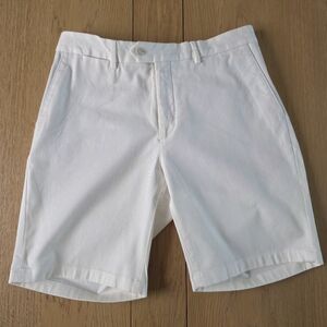 Suitsupply Off-White Slim Leg Chino Shorts